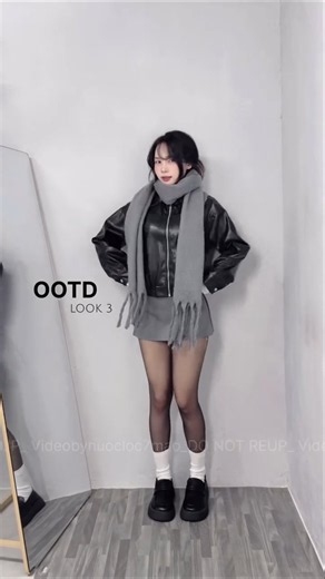 What To Wear With A Leather Jacket This Fall OR Winter To ❄️🧣