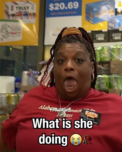 What is she even doing