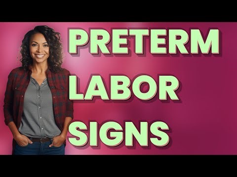 What Are Normal Labor Signs Before 37 Weeks?