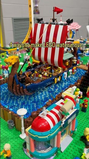 These LEGO Water Tricks Are Genius #lego #building #shorts
