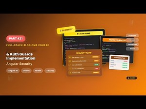 Route Protection & Auth Guards Implementation | Full-Stack Blog Course #21 - Angular Security