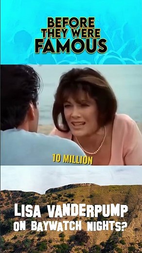 Did you know Lisa Vanderpump was in Baywatch Nights?