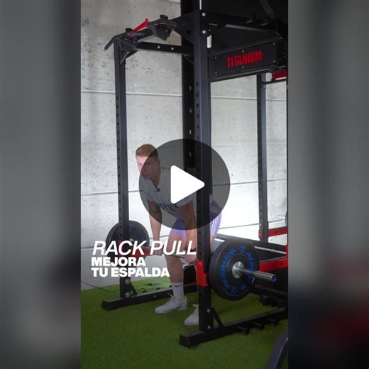 RACK PULL PARA ESPALDA GRANDE 🔥 #resistencia #correr #opositores #reels #instagram #tiktok #viral #híbrido #fitness #bodybuilding #powerbuilding #entrenadorpersonal #gym #gymtok #foryou #fyp #back