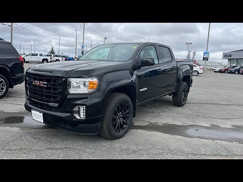 2022 GMC Canyon Elevation Crew Cab: Start Up, Exterior, Interior & Full Review