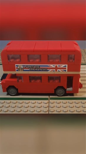 London Bus Speed Build | LEGO Stop Motion