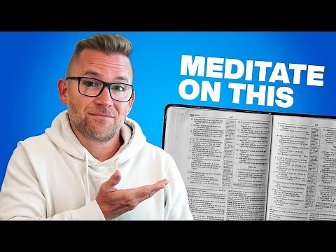 How To Meditate On God's Word | A Simple 5 Step Process