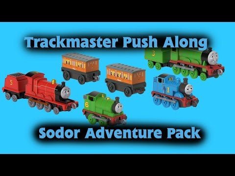 Trackmaster Push Along unboxing - Sodor Adventure Pack