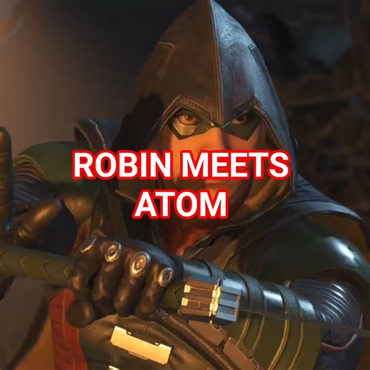Injustice 2- Robin meets Atom #injustice2 #deadshot #justiceleague
