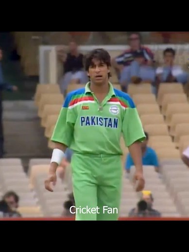 Wasim Akram's Great Swing Bowling Against India