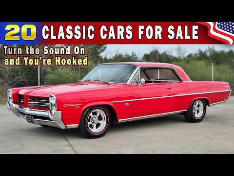 20 CHEAP Classic Cars For Sale from Original Owners, Rare Classic Car Deals !!