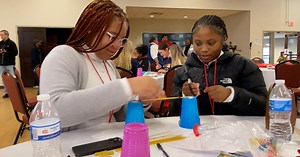 Women in STEM encourage teen girls to go in the field at Go Red Go STEM event