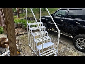 Building the PERFECT 48-Inch PVC Pool Steps