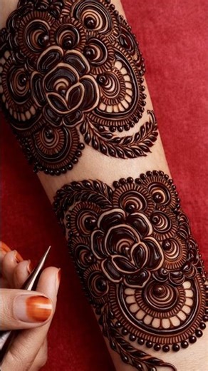Dubai Style Mehndi Design New #shorts #shortvideo #shortsyoutube #short