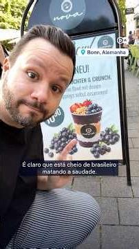 O impacto socioambiental da fama global do açaí - #shorts