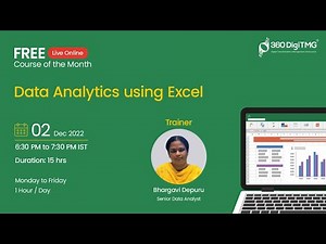Data Analytics using Excel | Day 5 | 360DigiTMG