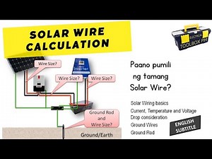 DIY Solar Setup tutorial EPISODE 6.1 | SOLAR Wire Sizing