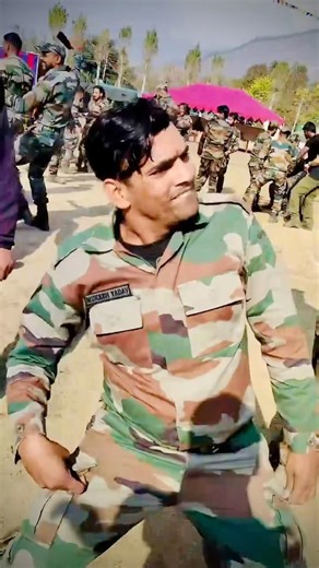 Sanu tedi tedi takdi tu song #army soldier dance #army