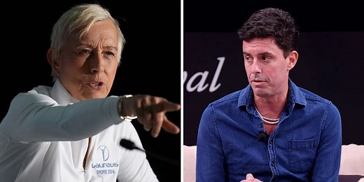 "What is wrong with you?" - Martina Navratilova aghast at political commentator Tim Miller's "male equipment" take amid women's spaces debate