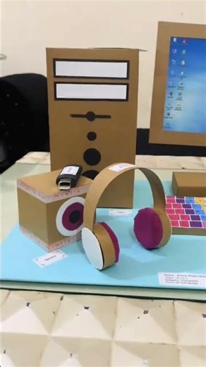 simple computer project #trendingshorts #simplehomecomputerproject #foryou #viralvideo #newchannel