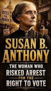 Susan B. Anthony: The Suffrage Leader Who Risked Arrest for the Right to Vote