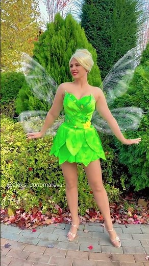 Tinkerbell💚🧚#disneyprincess #disneycosplay #cosplay #tinkerbell #fairy #fairycore #tink #cosplayer