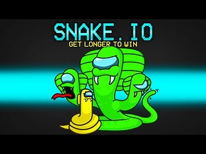 Playing Snake.io in Among Us?!