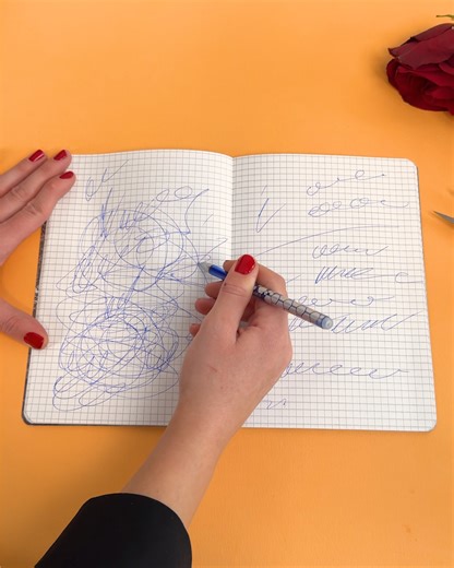 Erasing ink without an eraser