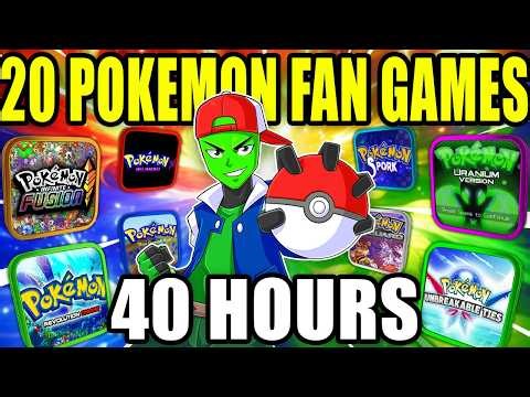 I Played 20 Pokemon Fan Games For 2 Hours Each To Find The Best Ones