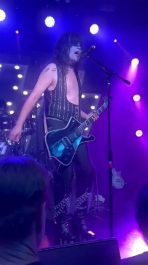 Kiss Nation (Kiss tribute band) performing C'mon And Love Me on the 2025 Kiss Kruise