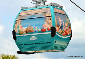 Walt Disney World Skyliner Gondola Transportation System | the disney food blog
