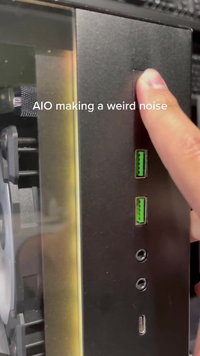 Unusual AIO Noise in Gaming Setup