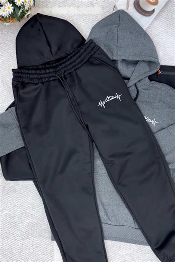 #hoodie #2pcs #joggers #drawstring #sweatpants