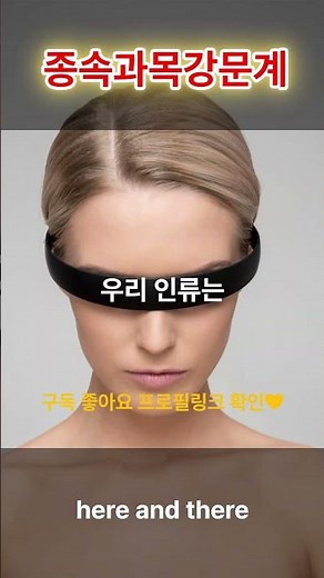 종속과목강문계 생물분류체계