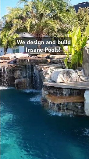 We design and build Insane Pools! Check out this incredible Insane Pool completed in Central Fl.