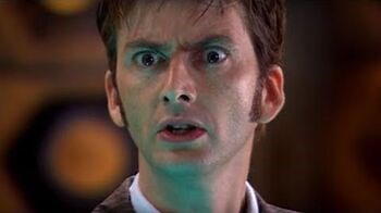 "WHAT?!" - Donna Noble Arrives On The TARDIS The Runaway Bride Doctor Who