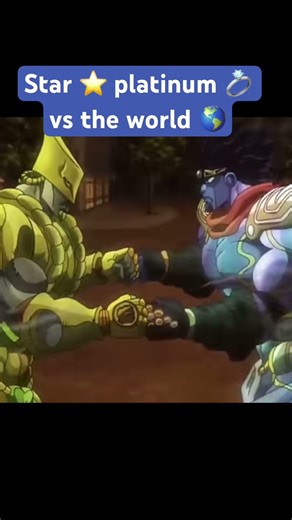 Star Platinum vs The World