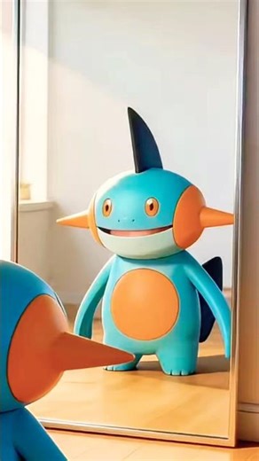 Marshtomp a beautiful dual water/ground starter Mon 🤩#pokemon #mudkip #marshtomp #swampert