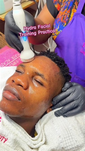 Facial Training Practical #facials #facialtreatment