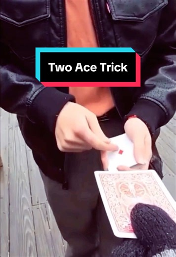 Two Ace Trick ft. Jinnytty & Wolfsbanee #magic #magician #magictricks #cardmagic #cardtricks #sleightofhand #magicisreal #jinnytty #twitch