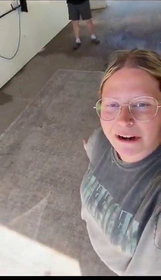 This woman had the brilliant idea to haul her dirty living room area rug straight to the self-serve car wash for just $5 — soap, high-pressure spray, and all!She goes after a stubborn blackberry stain and shows the nasty water that pours out when she’s done.This is such a smart hack, especially if you don’t own a carpet shampooer at home. It looks like a second round of scrubbing might have helped even more, but I’m sure it already looks so much better than it did before!Sometimes the simplest, 