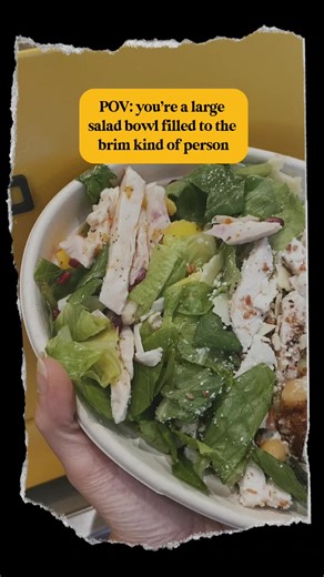 🥗✨ Salad, but make it 🌟LARGE🌟 Because a large bowl allows me to choose 4 different salads in one single meal! #SOSaladLovin #Soulorigin #Soul #FeedYourSoul #Salad #MealIdea #LunchIdea