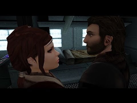 Revan & Bastilla Kissing Scene - Star Wars: Knights of the Old Republic