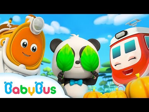 Bayi Panda Bermain Petak Umpet Bersama Kereta Api | Lagu Anak-anak | BabyBus Bahasa Indonesia