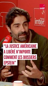 Invité de Sonia Devillers, le journaliste Fabrice Arfi revient sur les conditions de diffusion des “dossiers Epstein”. Pour réécouter le débat avec Frédérique Sandretto (américaniste et enseignante à Sciences Po Paris) ➡️ https://l.franceinter.fr/h5L | France Inter