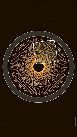 Hypnotic Spirograph Art ✨ #ひまつぶし #スピログラフ #OddlySatisfying #Art #shorts #happydiwali