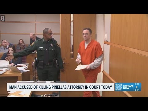 Tomasz Kosowski is in court on Tuesday in Pinellas County