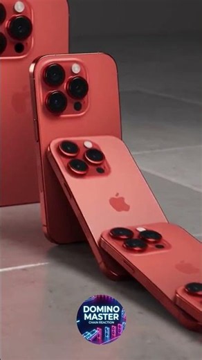 Giant Domino Effect with the World's Biggest iPhones 😱#shorts #viral #iphone #domino