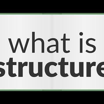 Structure | meaning of Structure