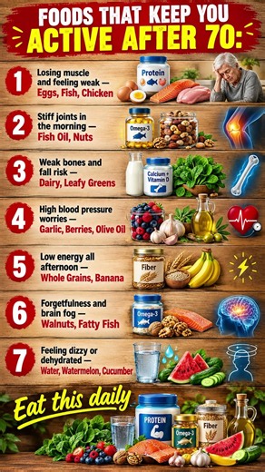 "Doctors Won't Tell You These 7 Foods for Seniors!"