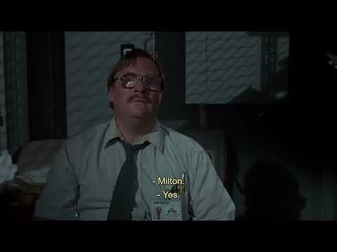 Office Space (1999) : Milton the exterminator 720p (pesticide, cockroaches)